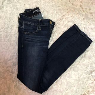 アメリカンイーグル(American Eagle)のアメリカンイーグル デニム スキニー インディゴ ストレッチ(スキニーパンツ)