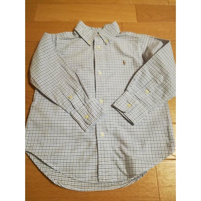 POLO RALPH LAUREN(ポロラルフローレン)のラルフローレン　キッズ　100サイズ　美品    キッズ/ベビー/マタニティのキッズ服男の子用(90cm~)(ブラウス)の商品写真