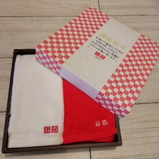 ユニクロ(UNIQLO)のUNIQLO ノベルティータオル(タオル/バス用品)