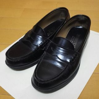 ハルタ(HARUTA)のHARUTAローファー黒23EE美品(ローファー/革靴)