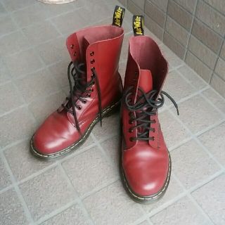 ドクターマーチン(Dr.Martens)のsuppysan専用ページ Dr.MARTEN 10ホール チェリー25cm(ブーツ)