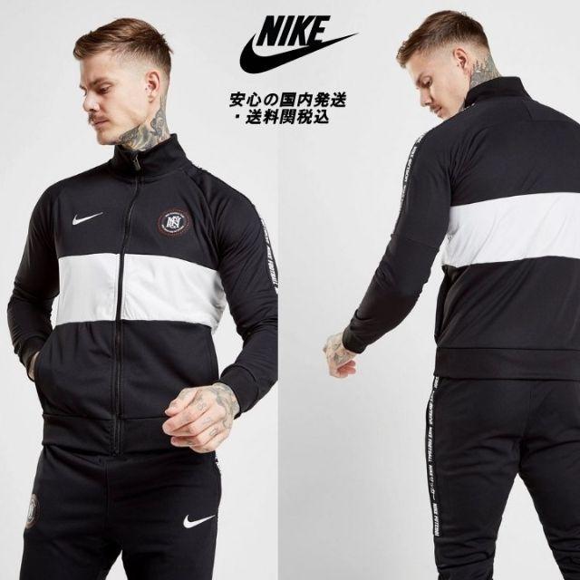 新品タグ付き！NIKE★FCパネルテープトラックトップ♪