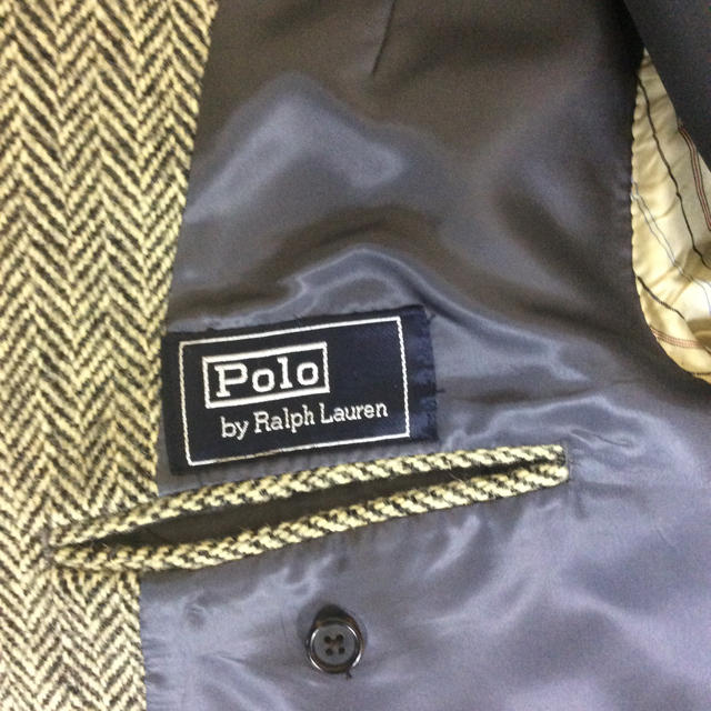 Ralph Lauren(ラルフローレン)のPolo by Ralph LaurenメンズツィードジャケットUSED品 メンズのジャケット/アウター(テーラードジャケット)の商品写真