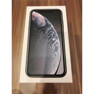 アップル(Apple)の【最終値下げ】iPhone XR 64GB ブラック【SIMフリー】(スマートフォン本体)