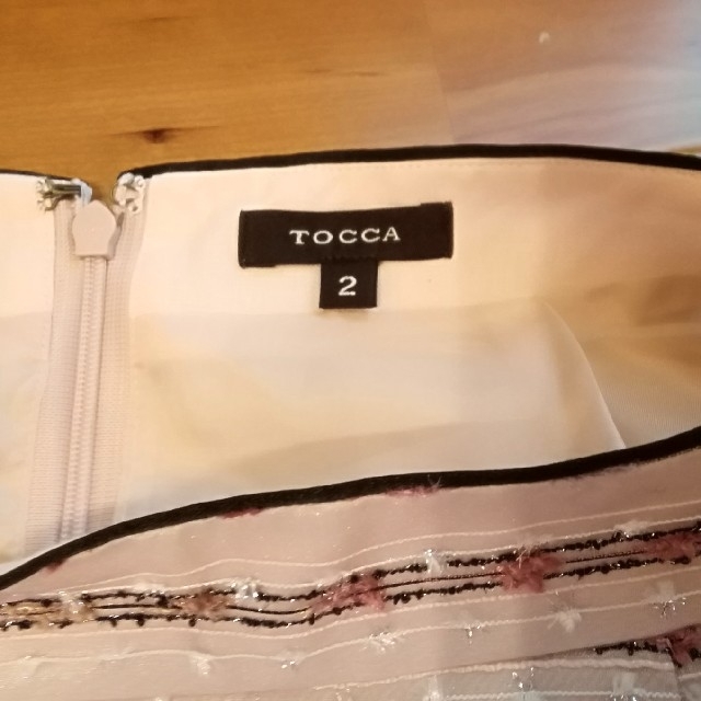 TOCCA(トッカ)のTOCCA　FLAGスカート　WEB限定カラーピンク　サイズ２ レディースのスカート(ひざ丈スカート)の商品写真