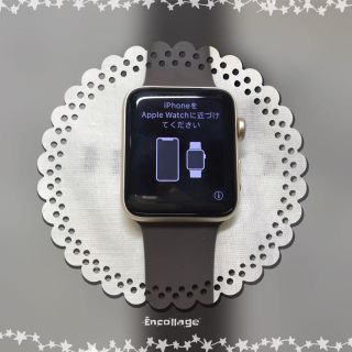 アップルウォッチ(Apple Watch)の【人気ゴールド色!!美品】Apple Watch Series2 42mm(腕時計(デジタル))