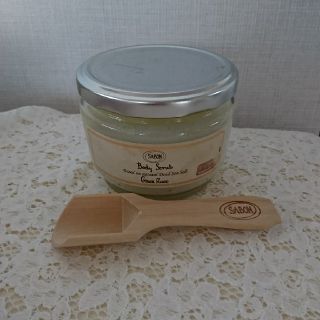 サボン(SABON)のSABON Body Scrub Green Rose 未使用(ボディスクラブ)