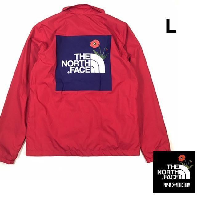 THE NORTH FACE(ザノースフェイス)の期間限定SALE ノースフェイス コーチジャケット【L】赤 180825 メンズのジャケット/アウター(ナイロンジャケット)の商品写真