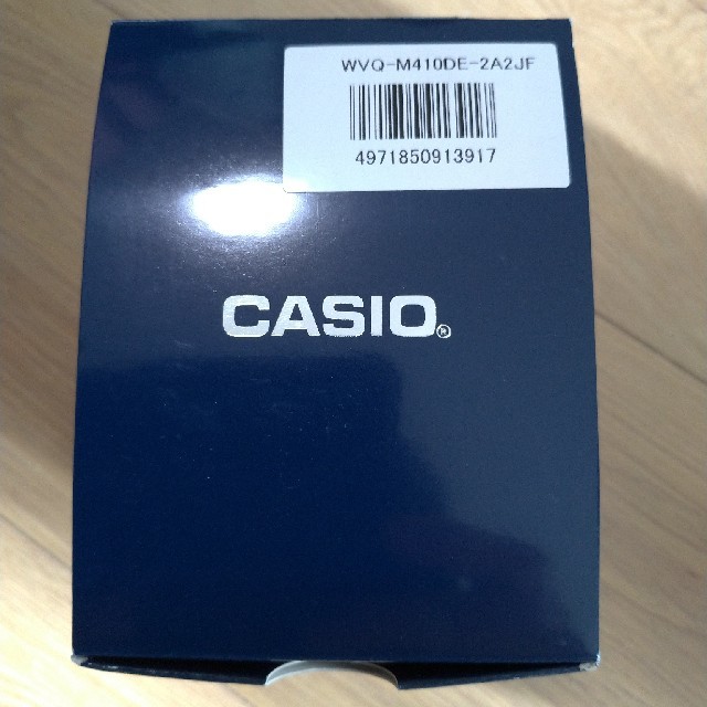 CASIO電波ソーラー腕時計　WVQ-M410DE-2A2JF ネイビー