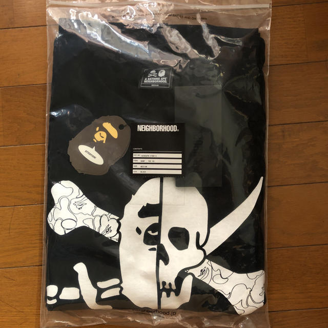 A BATHING APE(アベイシングエイプ)のNEIGHBORHOOD X A BATHING APE 初売り TEEシャツ メンズのトップス(Tシャツ/カットソー(半袖/袖なし))の商品写真