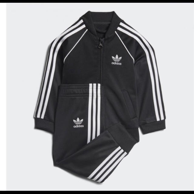 [デサント製][80s90s]adidas/アディダス/ジャージ/黒