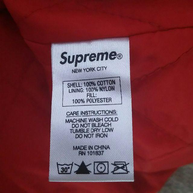 supreme Quilted Arc Logo Flannel Shirt 3