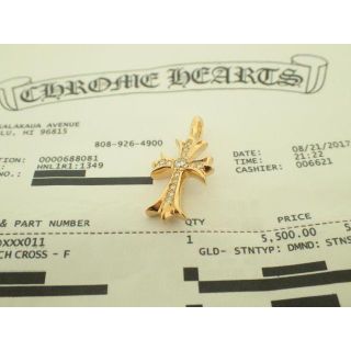 クロムハーツ(Chrome Hearts)のaaa様専用 CHホノルル購入 クロムハーツ 22K タイニー CHクロス(ネックレス)