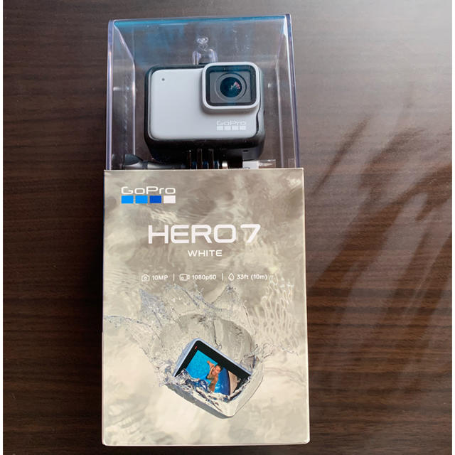 GoPro(ゴープロ)のGo Pro Hero7 white 保証書付き スマホ/家電/カメラのカメラ(コンパクトデジタルカメラ)の商品写真