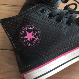 コンバース(CONVERSE)の値下げ！レア コンバース ハイカット レザー 26.5(スニーカー)