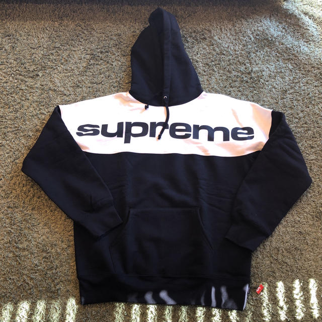 supreme blocked hoodie 17aw