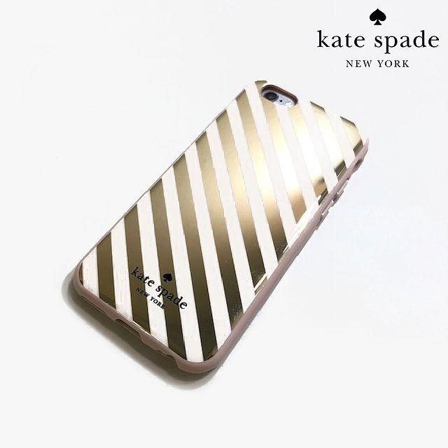 kate spade new york - ケイトスペード iphone スマホケース ストライプ ゴールド 181222の通販 by ゆみこ's shop｜ケイトスペードニューヨークならラクマ