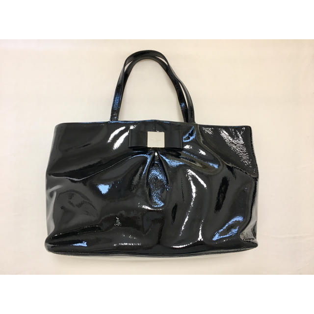 kate spade new york(ケイトスペードニューヨーク)の【専用】kate spade ケイトスペード◆エナメル トートバッグ◆ レディースのバッグ(トートバッグ)の商品写真