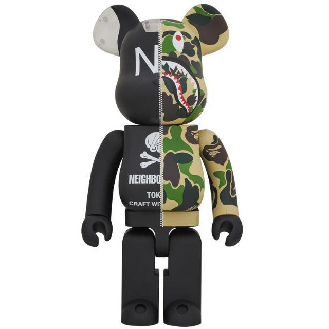 MEDICOM TOY(メディコムトイ)のBape x Neighborhood Be@rbrick 1000% エンタメ/ホビーのフィギュア(その他)の商品写真