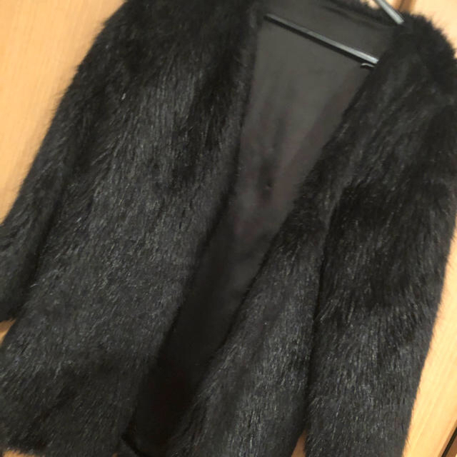SpRay(スプレイ)のblack cat様 専用    コート レディースのジャケット/アウター(毛皮/ファーコート)の商品写真