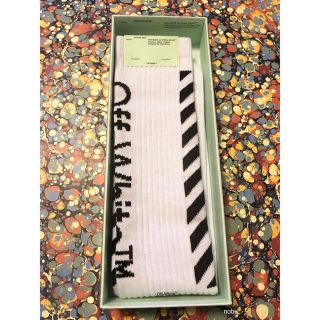 オフホワイト(OFF-WHITE)のOFF-WHITE C/O VIRGIL ABLOH - DIAG SOCKS(ソックス)