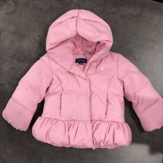 ラルフローレン(Ralph Lauren)のca32さま専用 ラルフローレン ダウン アウター コート 90 女の子 ピンク(ジャケット/上着)