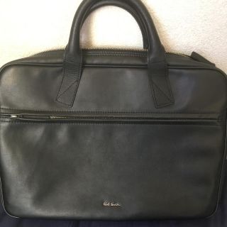 ポールスミス(Paul Smith)のポールスミス  シルバーロゴ 2WAY ＰＵ×牛革レザービジネスバッグ (ビジネスバッグ)