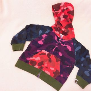 アベイシングエイプ(A BATHING APE)の【4点セット】ベビーマイロ kids キッズ パーカー Tシャツ APE エイプ(ジャケット/上着)