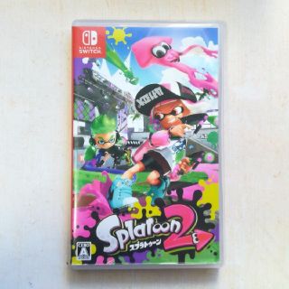 ニンテンドウ(任天堂)の中古　スプラトゥーン2　SWITCH　スイッチ(携帯用ゲームソフト)