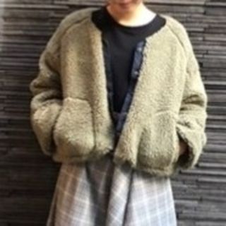 アーバンリサーチ(URBAN RESEARCH)の再再値下げ！！新品 Ottilie ボアコート

(ブルゾン)