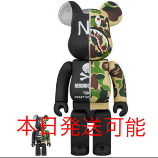 メディコムトイ(MEDICOM TOY)のAPE × NEIGHBORHOOD BE@RBRICK 100％ & 400％(その他)