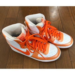 ナイキ(NIKE)のNIKE スニーカー ハイカットオレンジ(スニーカー)