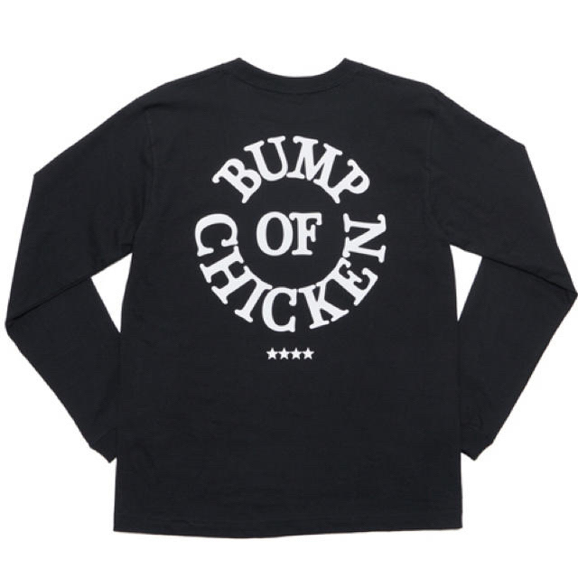 GDC(ジーディーシー)のBUMP ロゴ ロングスリーブ TEE BLACK Mサイズ メンズのトップス(Tシャツ/カットソー(七分/長袖))の商品写真