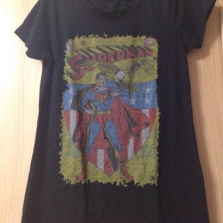 アベイル(Avail)のsuperman☆Tシャツ(Tシャツ(半袖/袖なし))