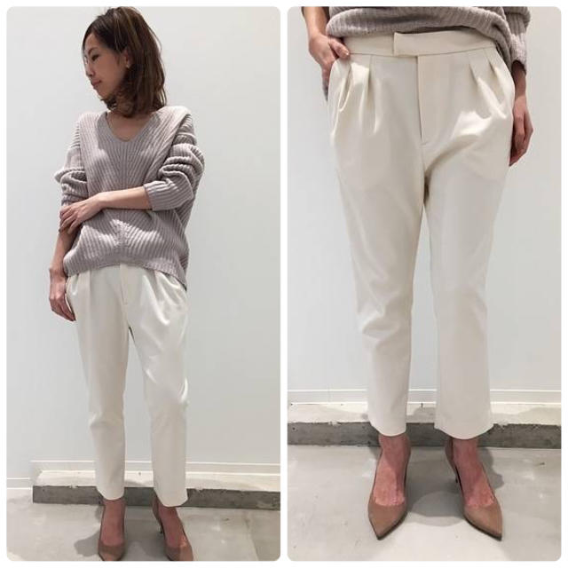 L'Appartement TAPERED PANTS  2017 ホワイト38