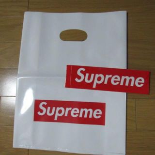 シュプリーム(Supreme)のsupバルトロ同封のステッカー、ショッパー(その他)