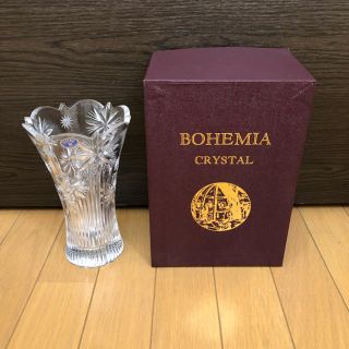 ボヘミア クリスタル(BOHEMIA Cristal)のBOHEMIA　ボヘミア　クリスタル (花瓶)