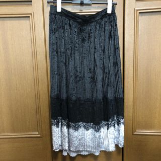 ザラ(ZARA)のZARA/ベロアロングスカート(ロングスカート)