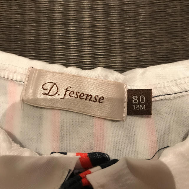 D.fesense(ディーフェセンス)のd.fesenseワンピース80 キッズ/ベビー/マタニティのベビー服(~85cm)(ワンピース)の商品写真