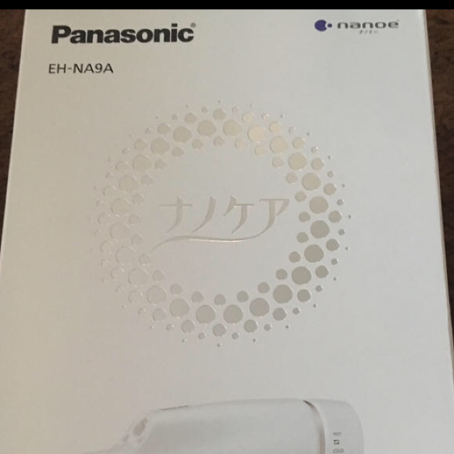 新品未使用 パナソニックナノケアドライヤー最新モデル EH-NA9Aホワイトスマホ/家電/カメラ