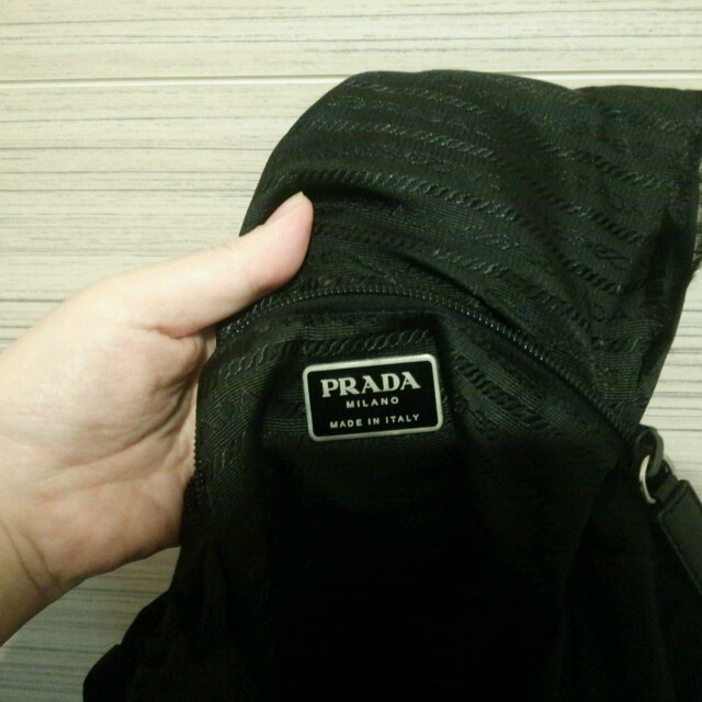 PRADA(プラダ)のプラダリュック black レディースのバッグ(リュック/バックパック)の商品写真