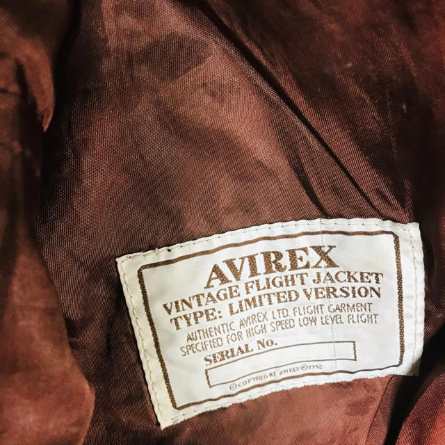 AVIREX(アヴィレックス)のアビレックスg1トップガンリミテッドエディション メンズのジャケット/アウター(フライトジャケット)の商品写真