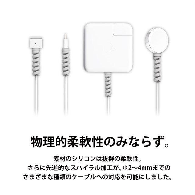 【いちごまま様専用】断線防止に! ケーブルプロテクター　8個セット スマホ/家電/カメラのスマホアクセサリー(その他)の商品写真