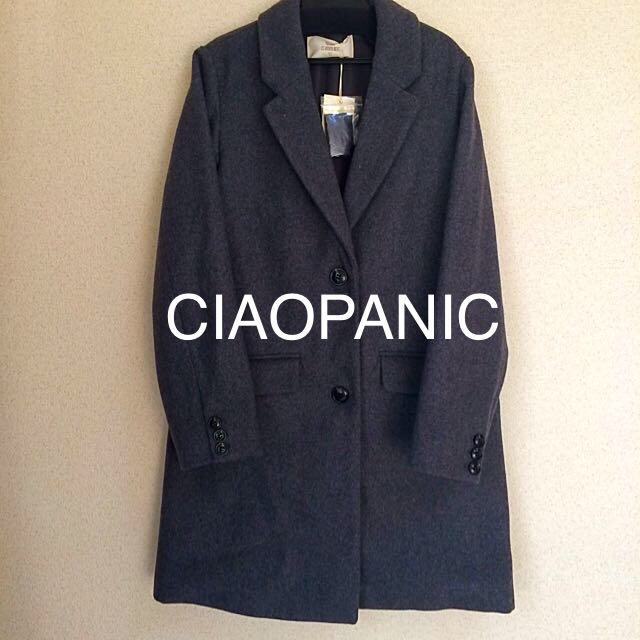Ciaopanic(チャオパニック)のCIAOPANIC チェスターコート レディースのジャケット/アウター(ロングコート)の商品写真