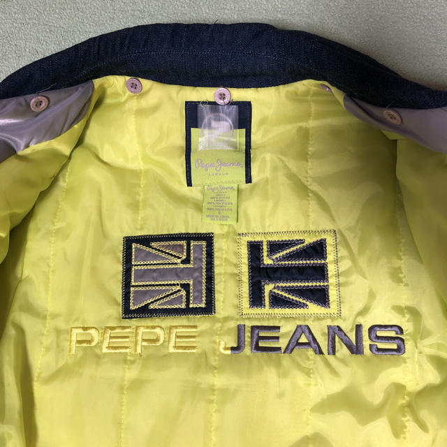 Pepe Jeans(ペペジーンズ)の中綿ダウンジャケット ライムグリーン レディースのジャケット/アウター(ダウンジャケット)の商品写真