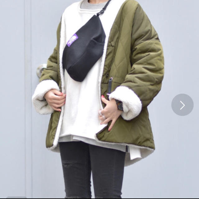RETRO GIRL(レトロガール)の値下げ ボア×キルトリバーシブルJK レディースのジャケット/アウター(ブルゾン)の商品写真