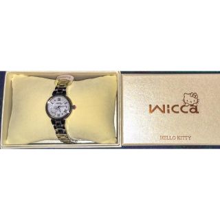 シチズン(CITIZEN)の【新品・保証書付】シチズン腕時計 wicca× キティ 限定コラボウオッチ(腕時計)