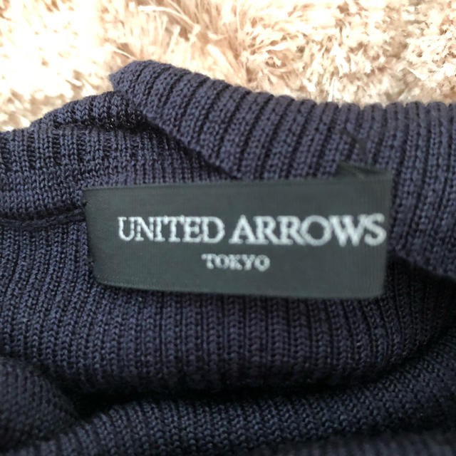 UNITED ARROWS(ユナイテッドアローズ)の美品UNITED ARROWSのシルク素材タートル レディースのトップス(ニット/セーター)の商品写真