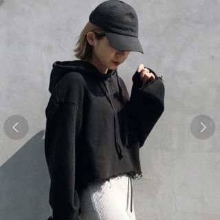 アメリヴィンテージ(Ameri VINTAGE)のAmeri Vintage Cut off damage hoodie(パーカー)