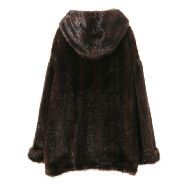 STUDIOUS(ステュディオス)の【新品】CLANE クラネ / HOOD FUR COAT レディースのジャケット/アウター(毛皮/ファーコート)の商品写真